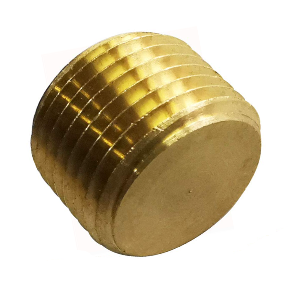 109-N1 FLOFLEX BRASS PIPE FITTING<BR>PIPE PLUG 1/8" MALE NPT